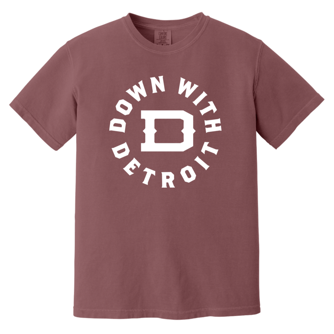 DWD Seal - White Vintage Wash T-Shirt