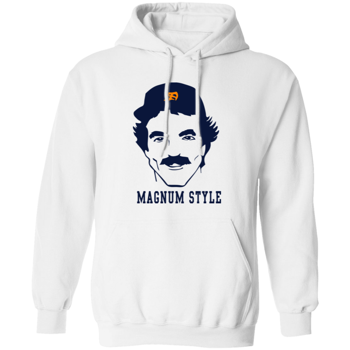 Magnum Style - Navy Unisex Classic Hoodie