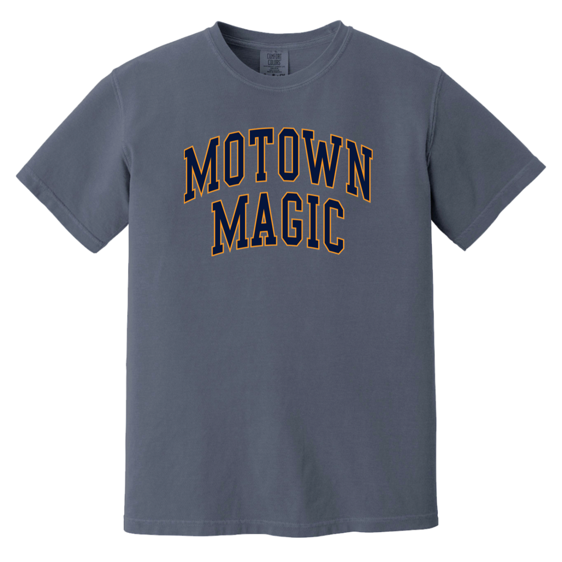 Motown Magic - Navy Orange Vintage Washed T-Shirt