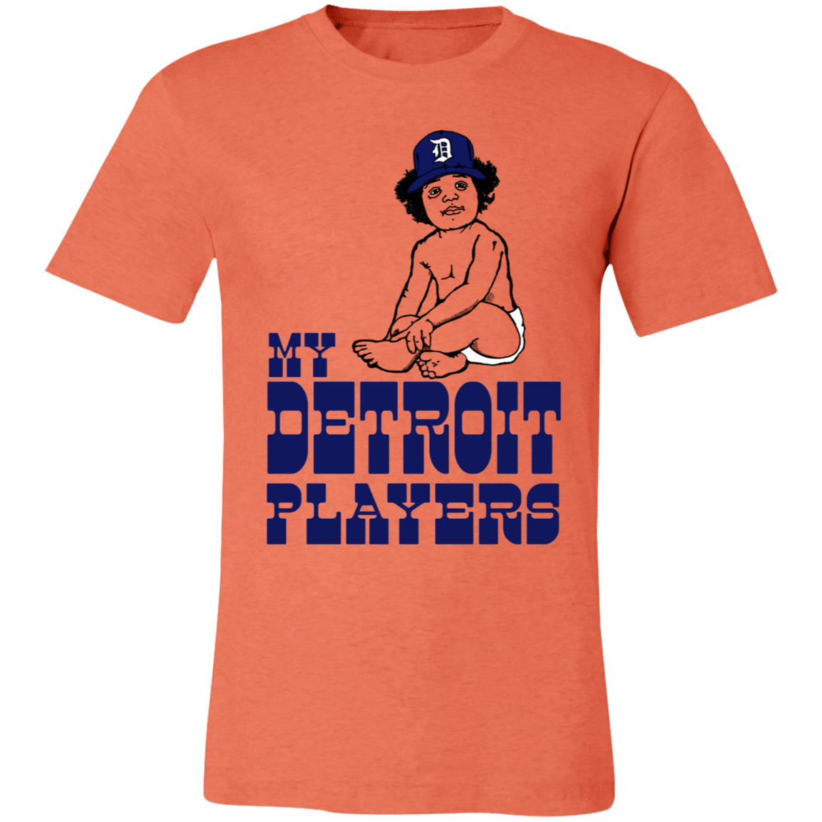 My Detroit Players - Blue Unisex Classic T-Shirt