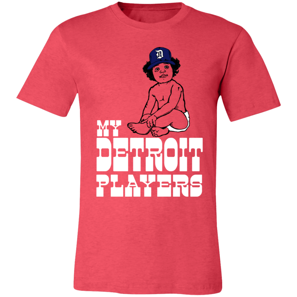 My Detroit Players - White Unisex Classic T-Shirt