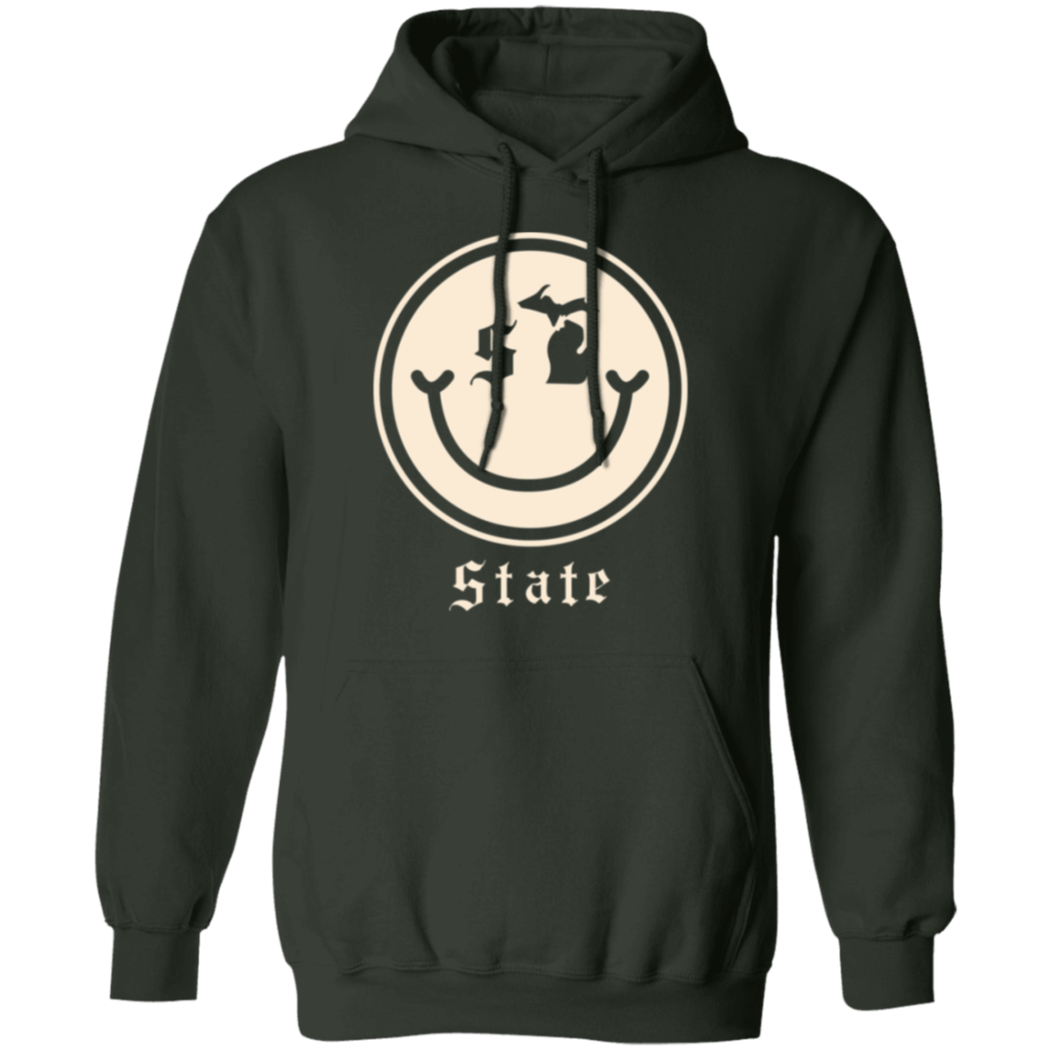 Small State Smile - Ivory Unisex Classic Hoodie