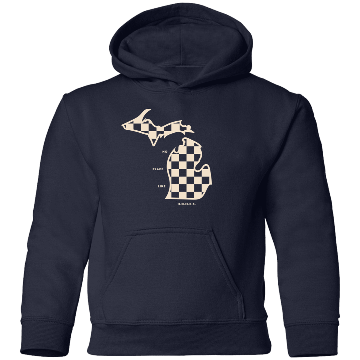 No Place Like Homes - Ivory Kids Unisex Classic Hoodie