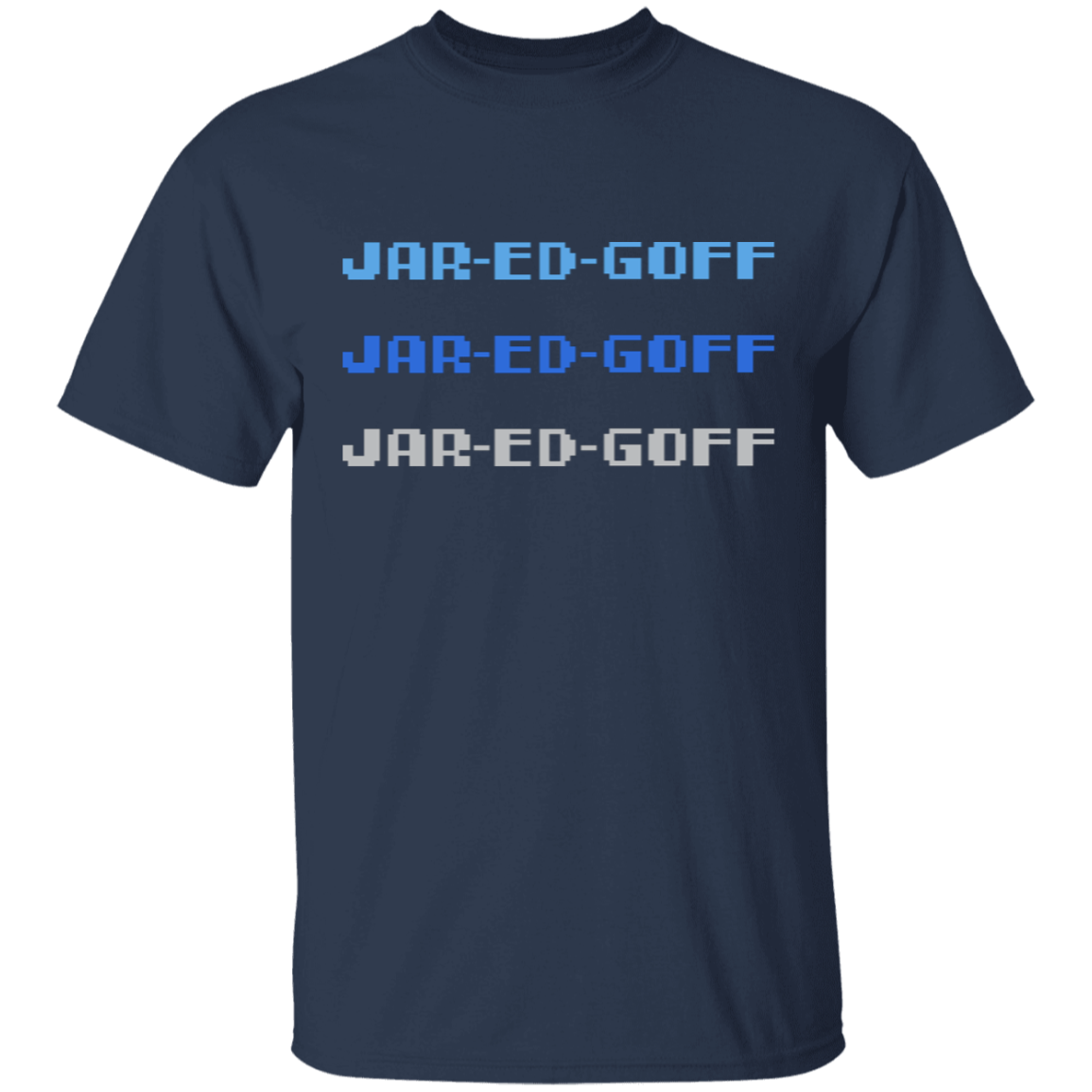 Detroit Chant - Blue + Grey Kids Unisex Classic T-Shirt