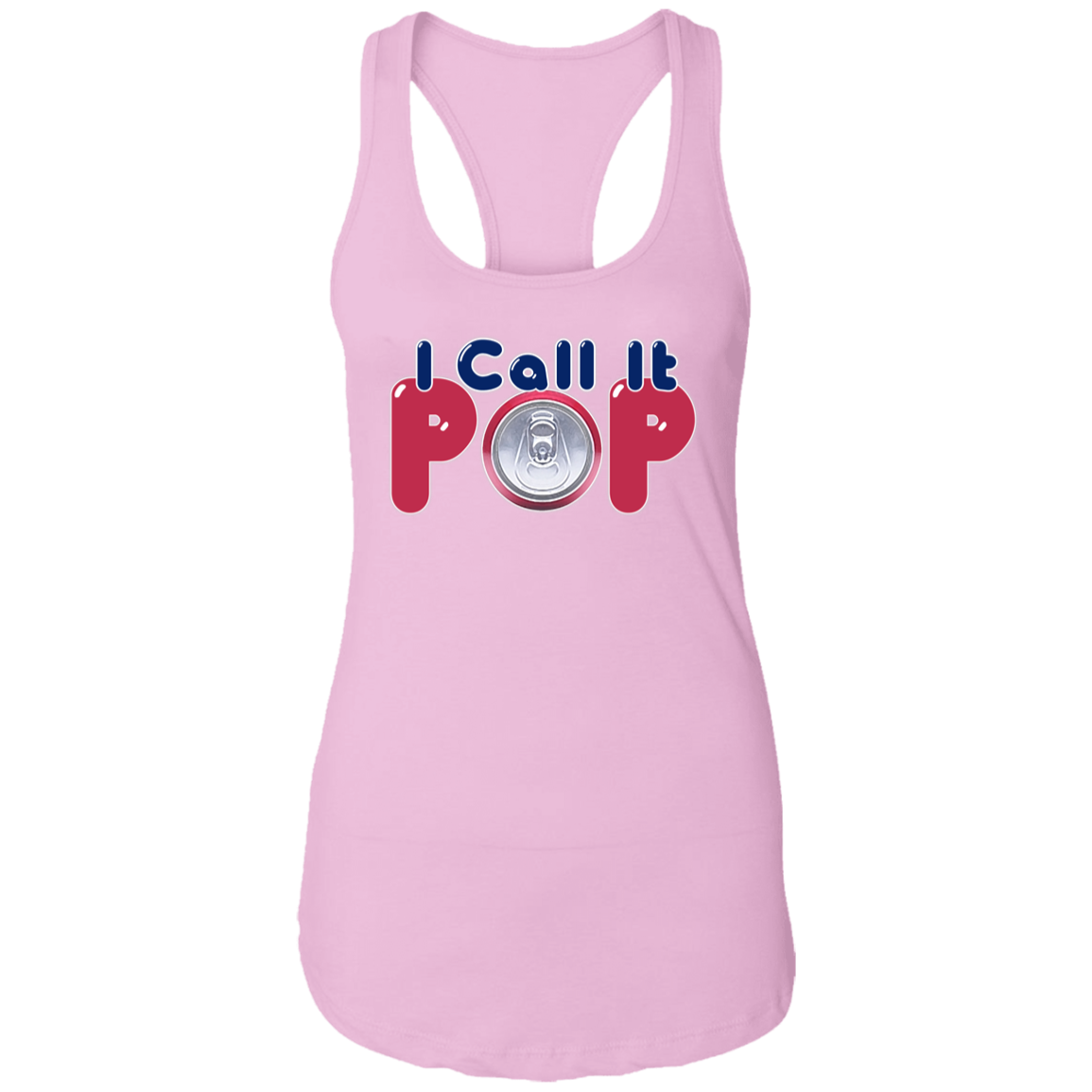Call it Pop - Red Women's Racerback Tank