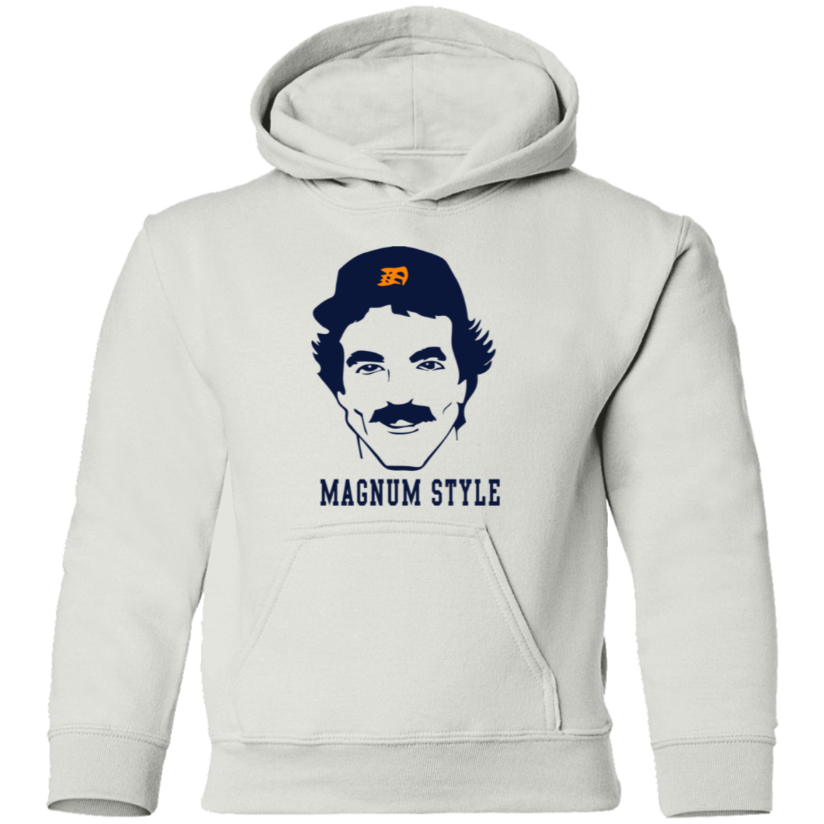 Magnum Style - Navy Kids Unisex Classic Hoodie