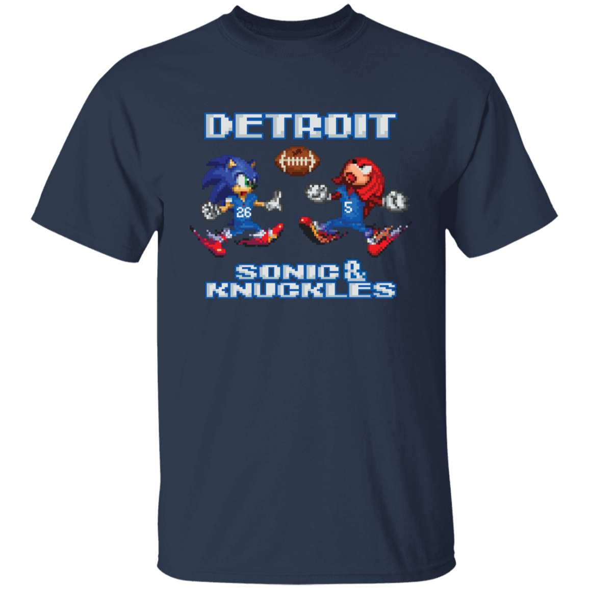 Sonic and Knuckles - Football Kids Unisex Classic T-Shirt