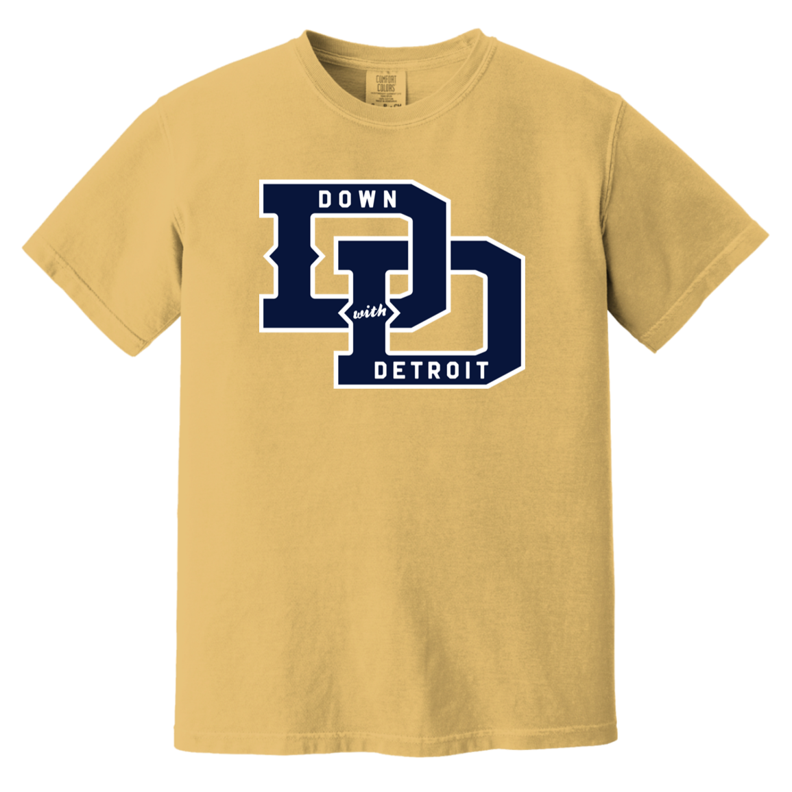 DWD Links - Navy + White Vintage Wash T-Shirt