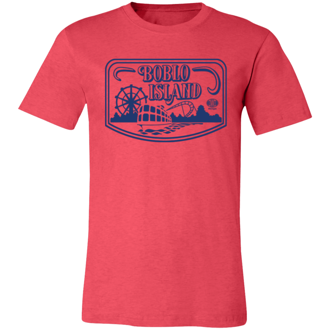Boblo Island Logo - Blue Unisex Classic T-Shirt