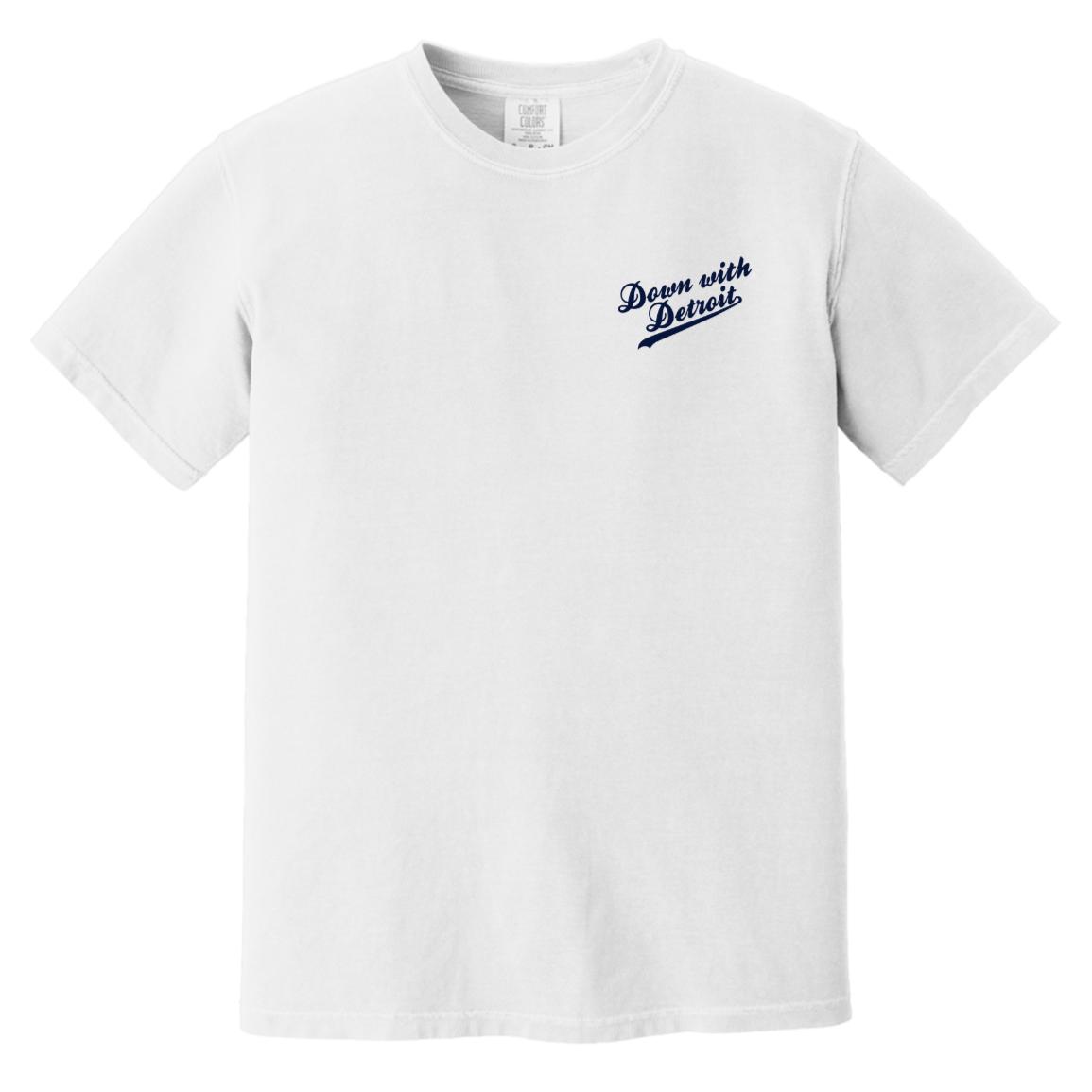 DWD Script - Navy Vintage Wash T-Shirt