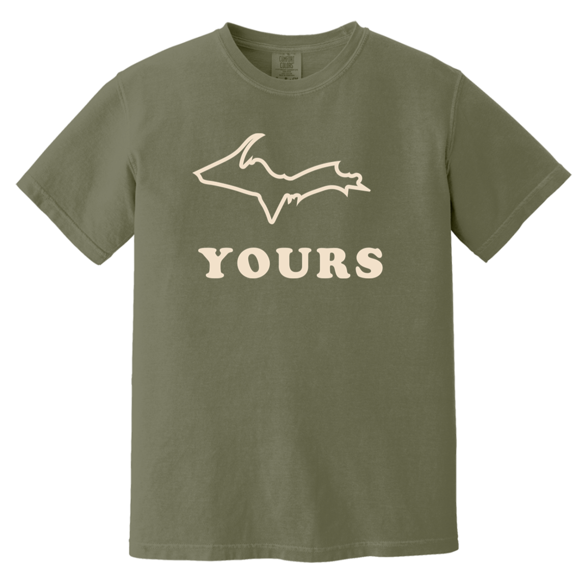 UP Yours - Ivory Vintage Wash T-Shirt