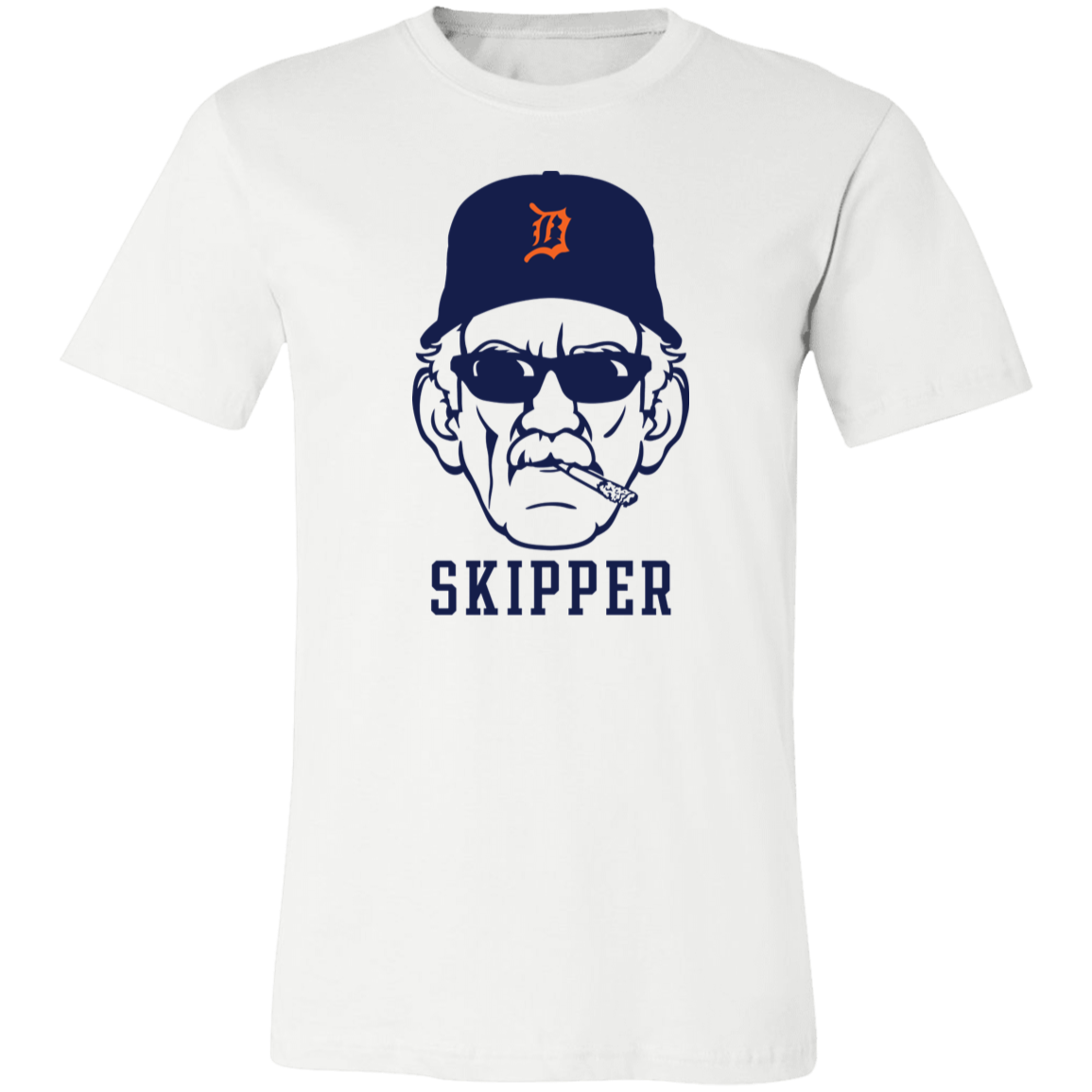 Skipper - Navy - Orange Unisex Classic T-Shirt