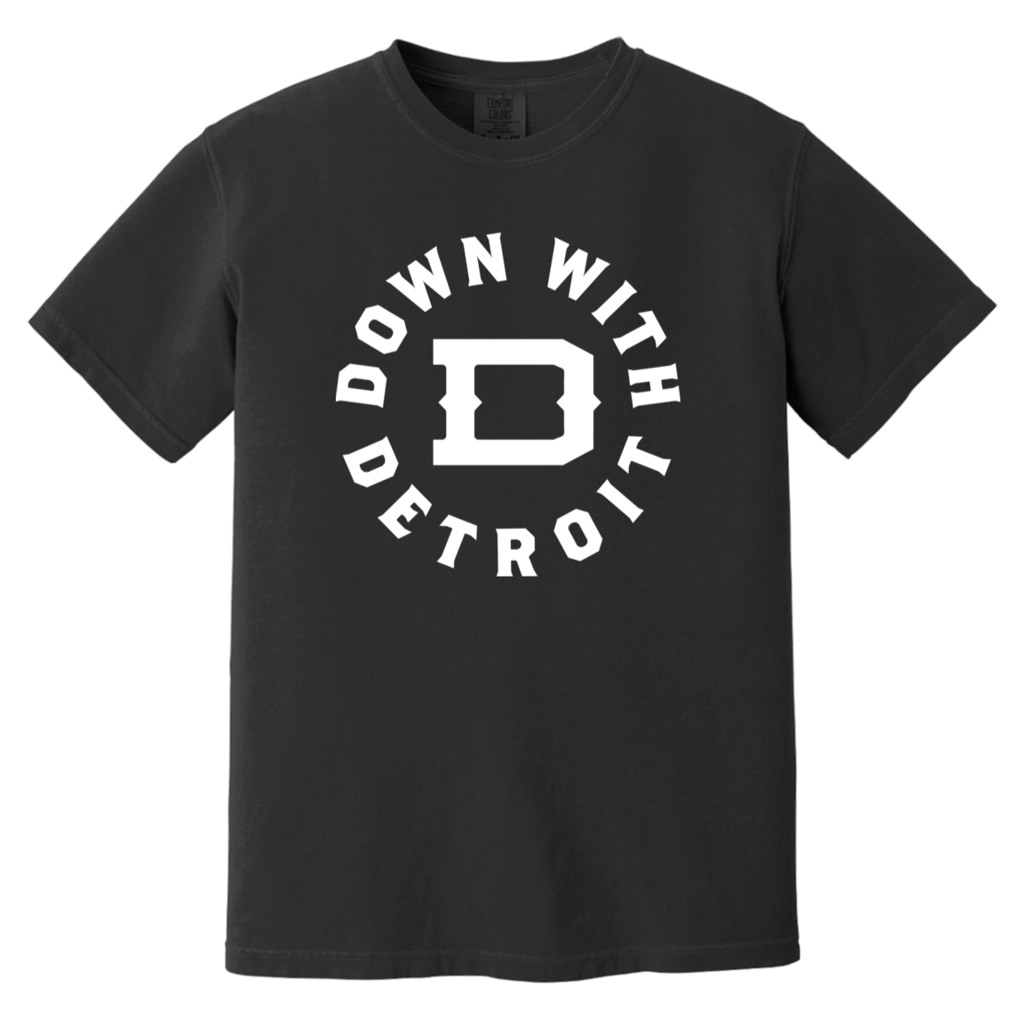 DWD Seal - White Vintage Wash T-Shirt