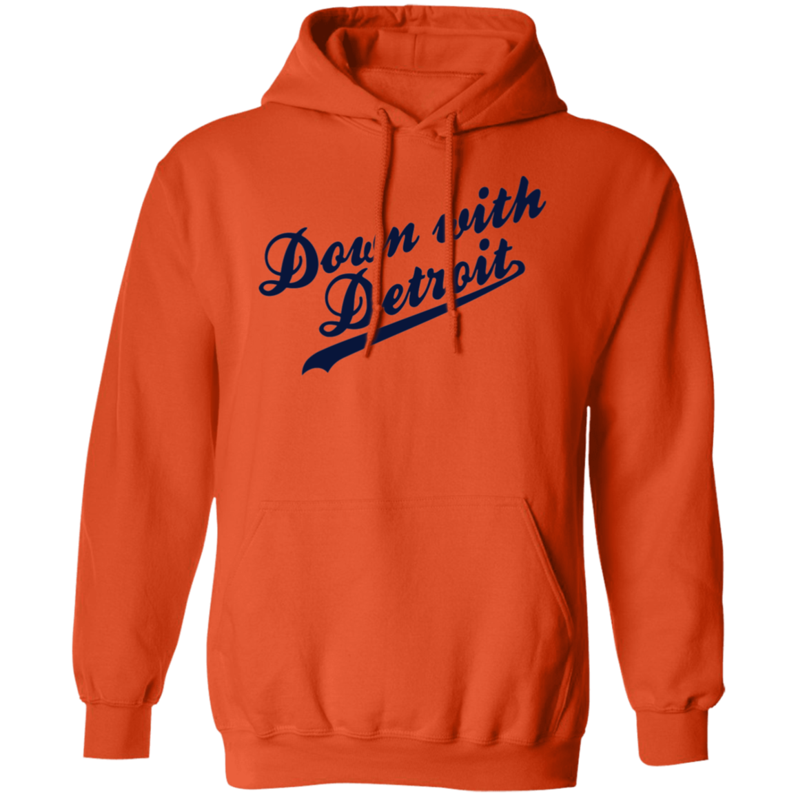 DWD Script - Navy Unisex Classic Hoodie