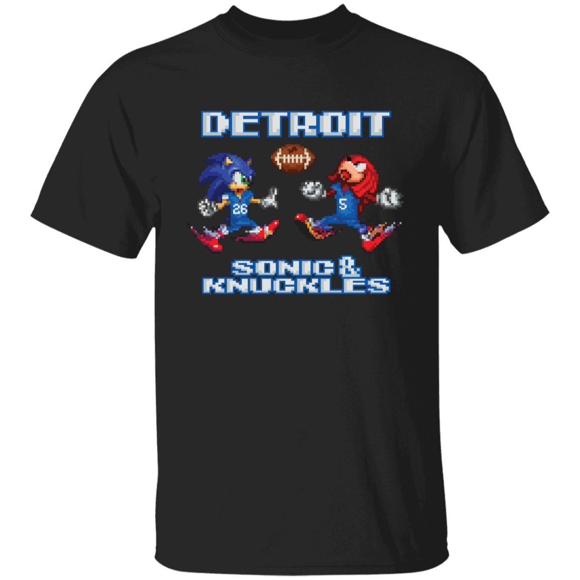 Sonic and Knuckles - Football Kids Unisex Classic T-Shirt