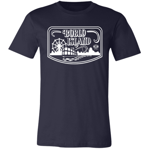 Boblo Island Logo - White Unisex Classic T-Shirt