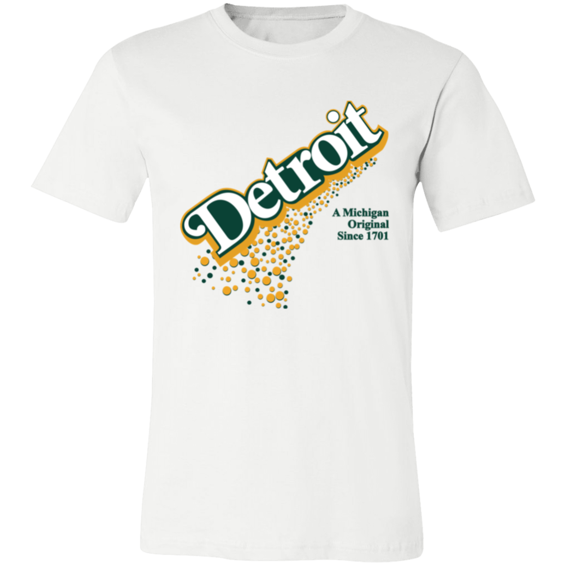 Detroit Original - Green + Gold Unisex Classic T-Shirt