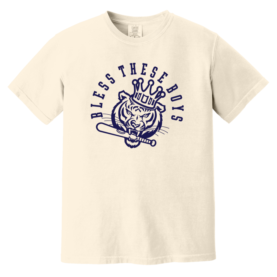 Bless These Boys - Navy Vintage Washed T-Shirt