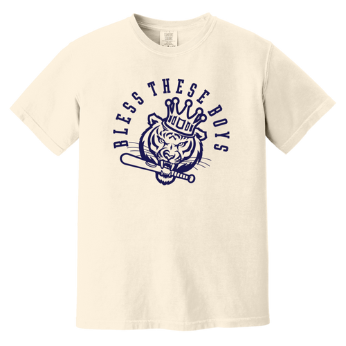 Bless These Boys - Navy Vintage Washed T-Shirt