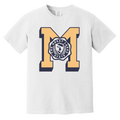 Michigan Big M Multi - Soft Gold + Navy Vintage Wash T-Shirt