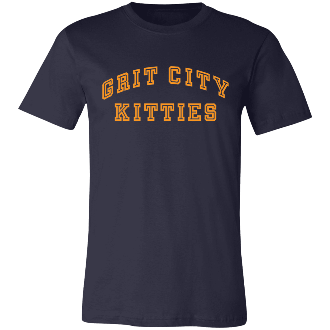 Grit City Kitties - Orange Unisex Classic T-Shirt