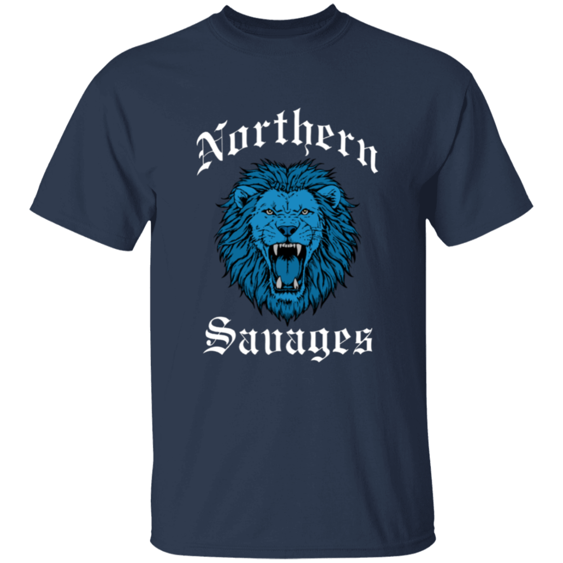 Northern Savages - Honolulu Blue + White Kids Unisex Classic T-Shirt