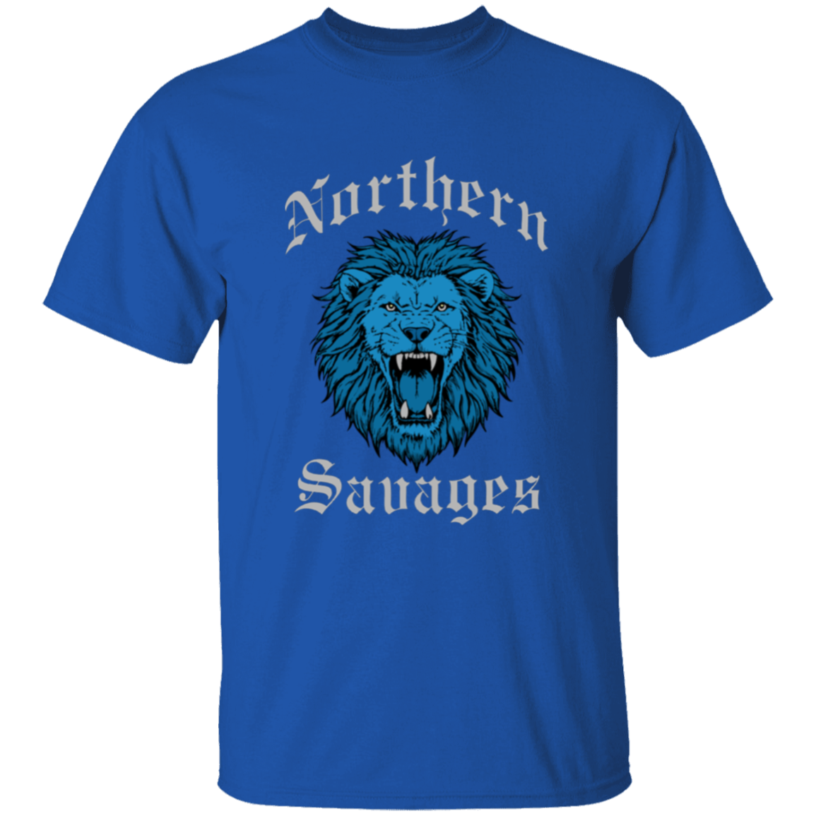 Northern Savages - Honolulu Blue + Silver Kids Unisex Classic T-Shirt