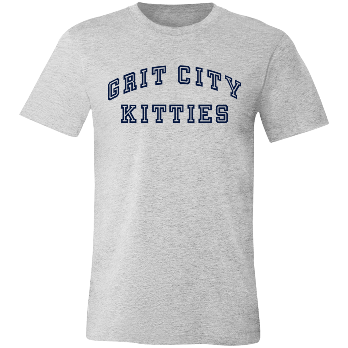 Grit City Kitties - Navy Unisex Classic T-Shirt