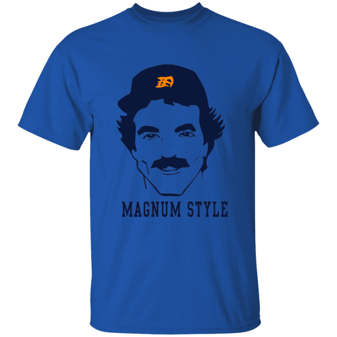 Magnum Style - Navy Kids Unisex Classic T-Shirt
