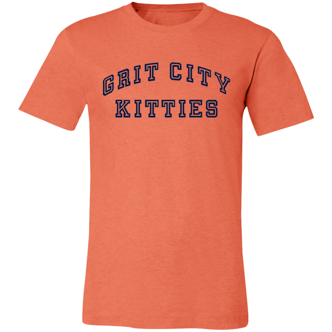 Grit City Kitties - Navy Unisex Classic T-Shirt
