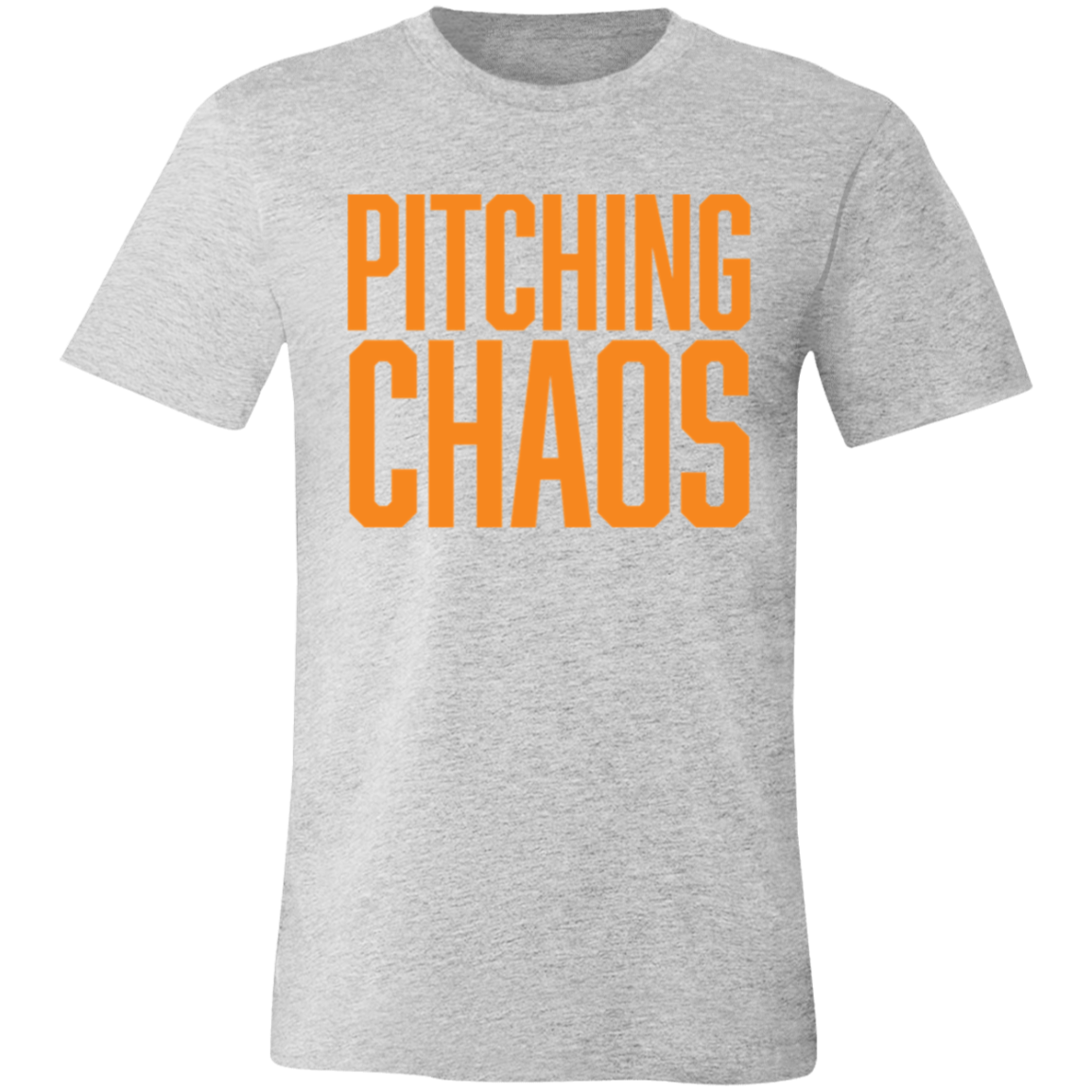 Pitching Chaos - Orange Unisex Classic T-Shirt