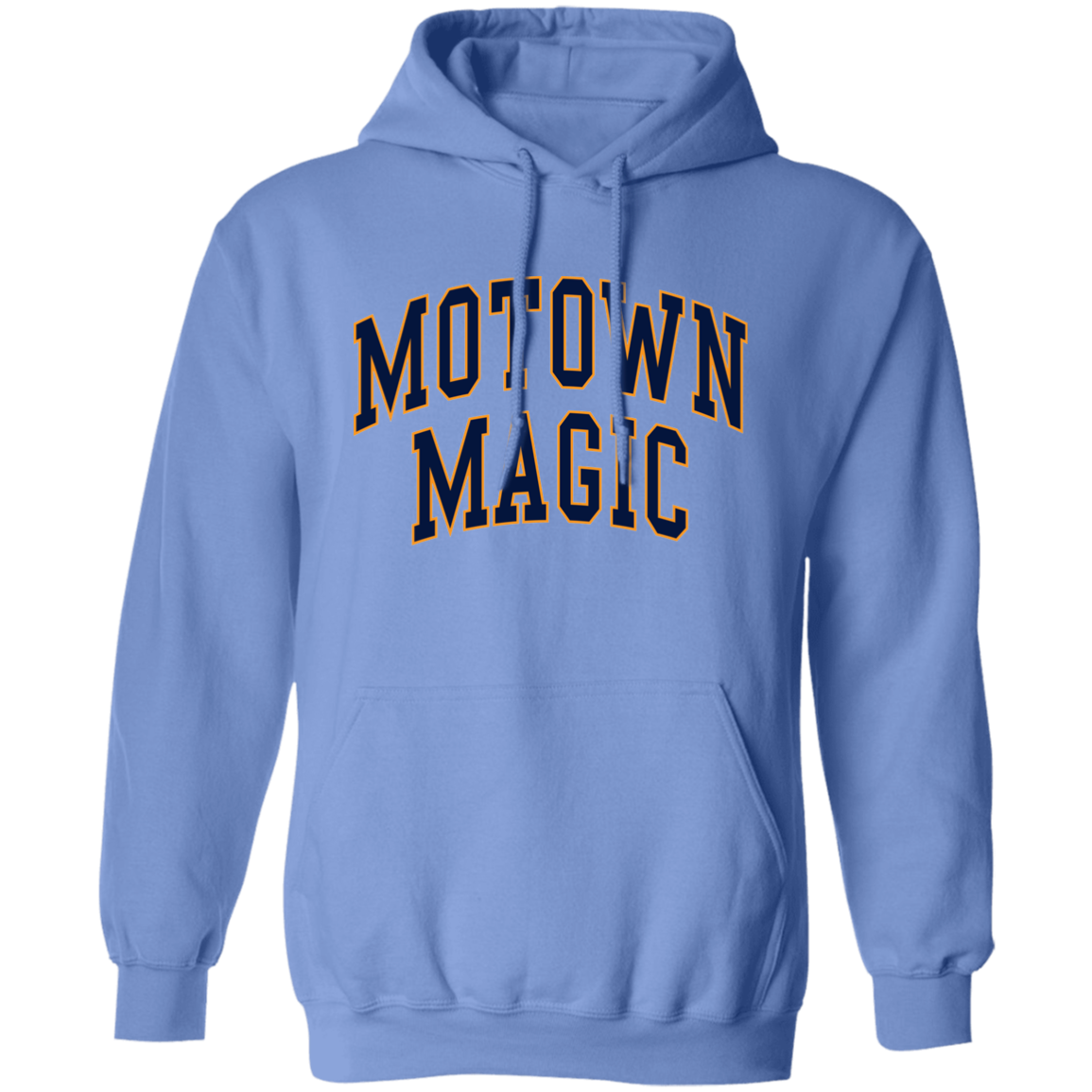 Motown Magic - Navy Orange Unisex Pullover Hoodie