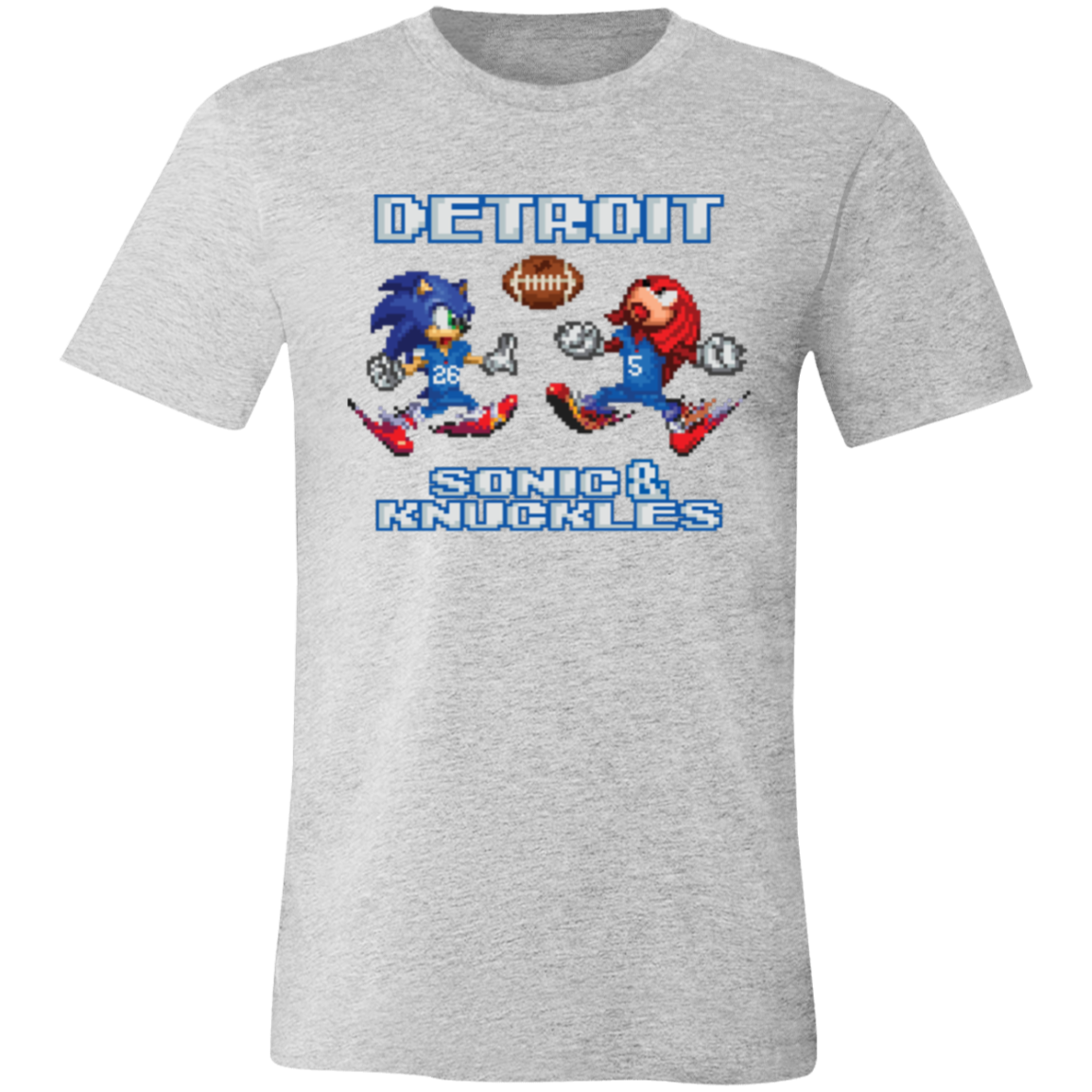 Sonic and Knuckles - Football Unisex Classic T-Shirt