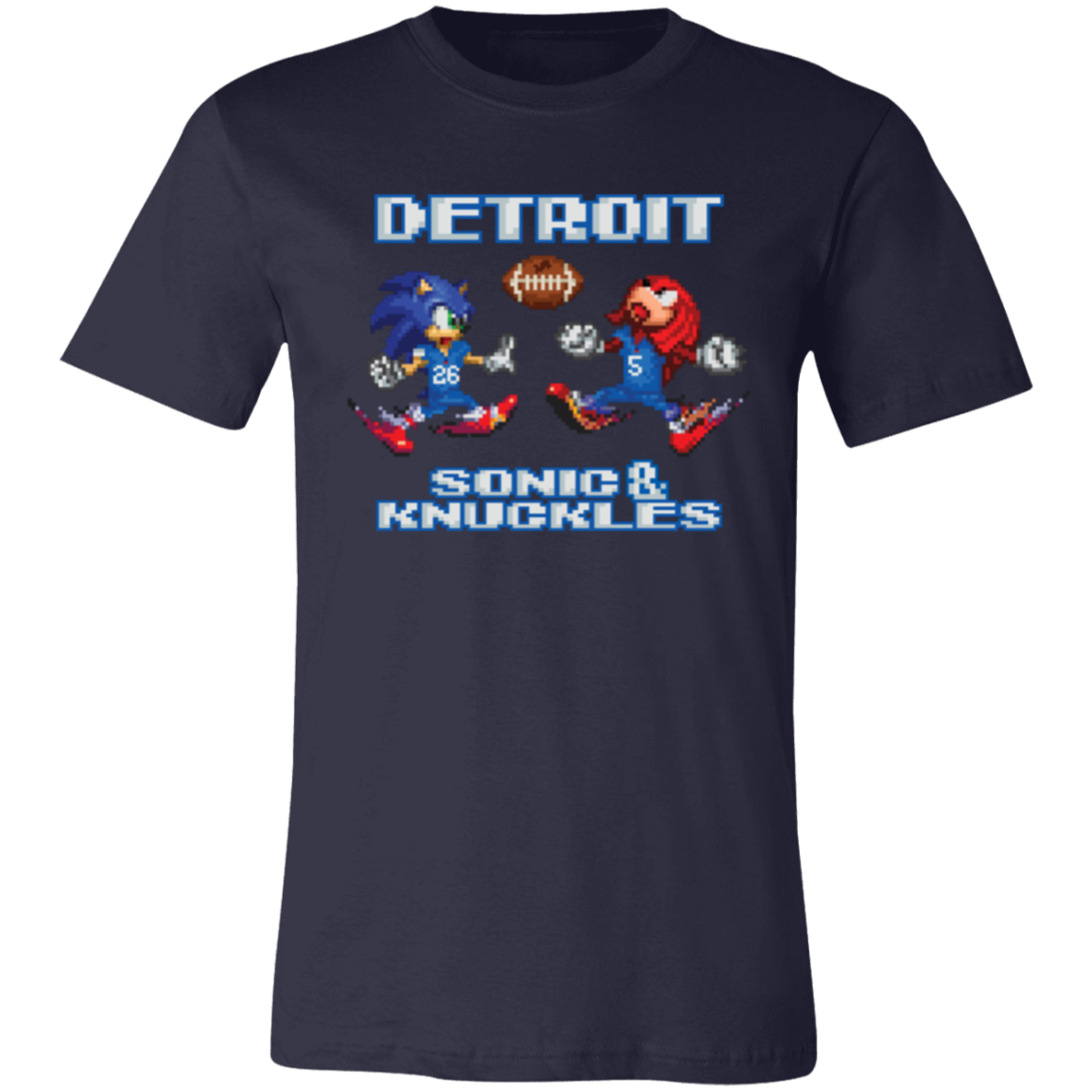 Sonic and Knuckles - Football Unisex Classic T-Shirt