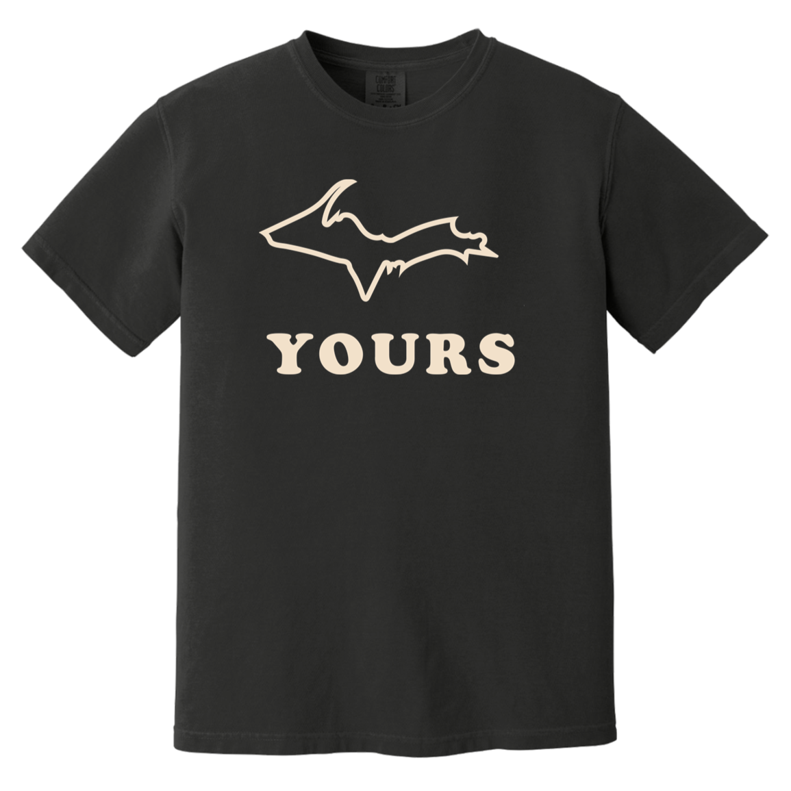 UP Yours - Ivory Vintage Wash T-Shirt