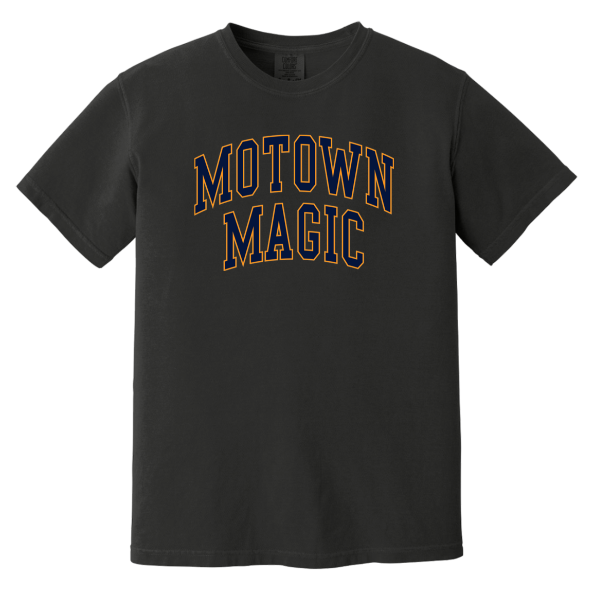 Motown Magic - Navy Orange Vintage Washed T-Shirt