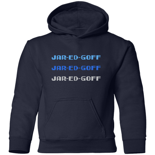Detroit Chant - Blue + Grey Kids Unisex Classic Hoodie