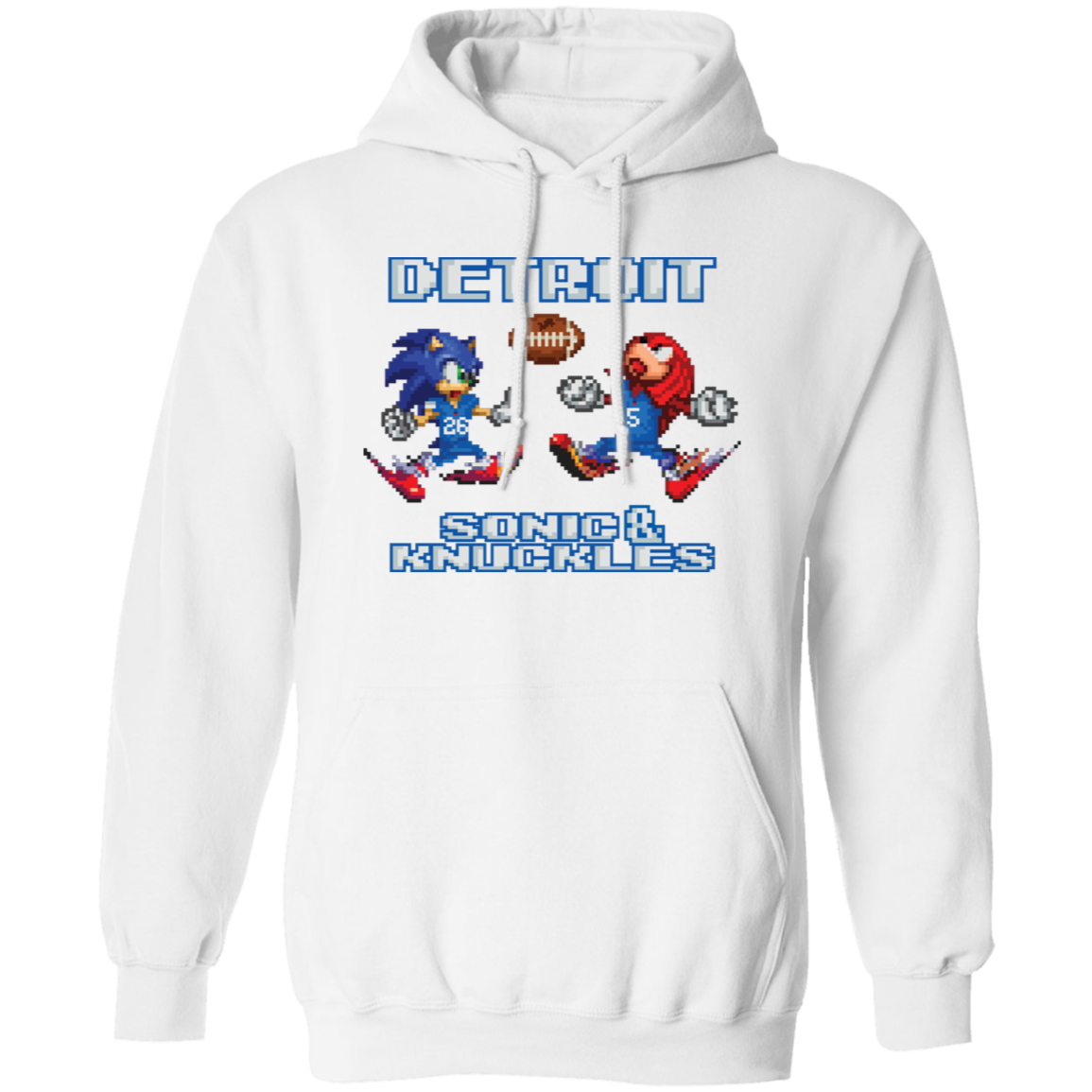 Sonic and Knuckles - Football Classic Unisex Hoodie