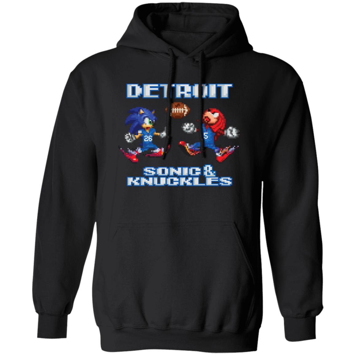 Sonic and Knuckles - Football Classic Unisex Hoodie