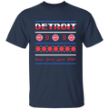Detroit Basketball Sweater - White Kids Unisex Classic T-Shirt
