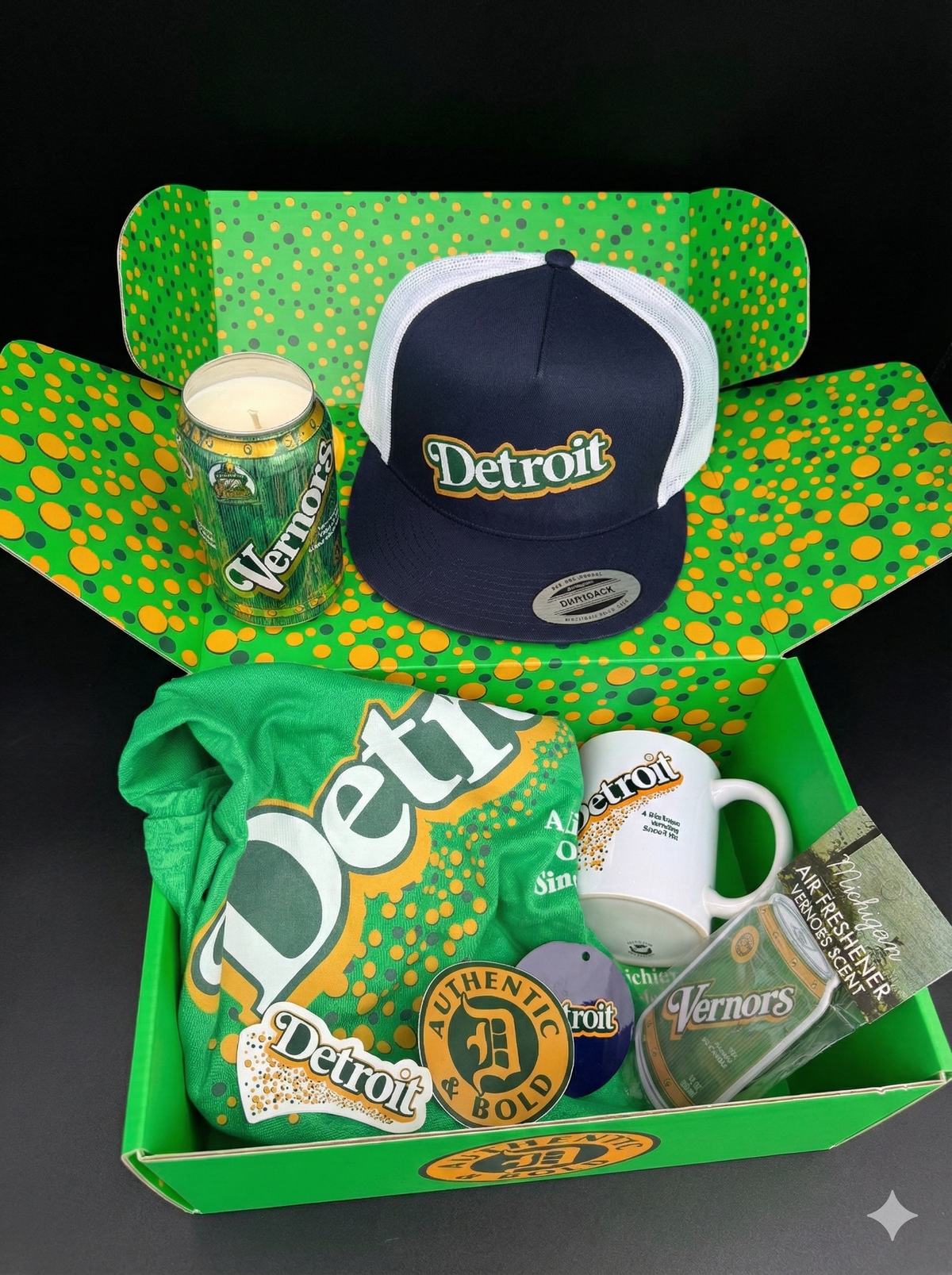 Down with Detroit Vernors Parody Gift Box