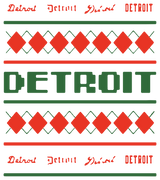 Detroit City Ugly Christmas Sweater