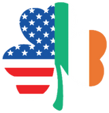 Irish American Flag Shamrock