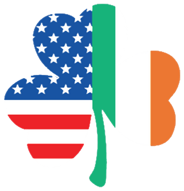 Irish American Flag Shamrock